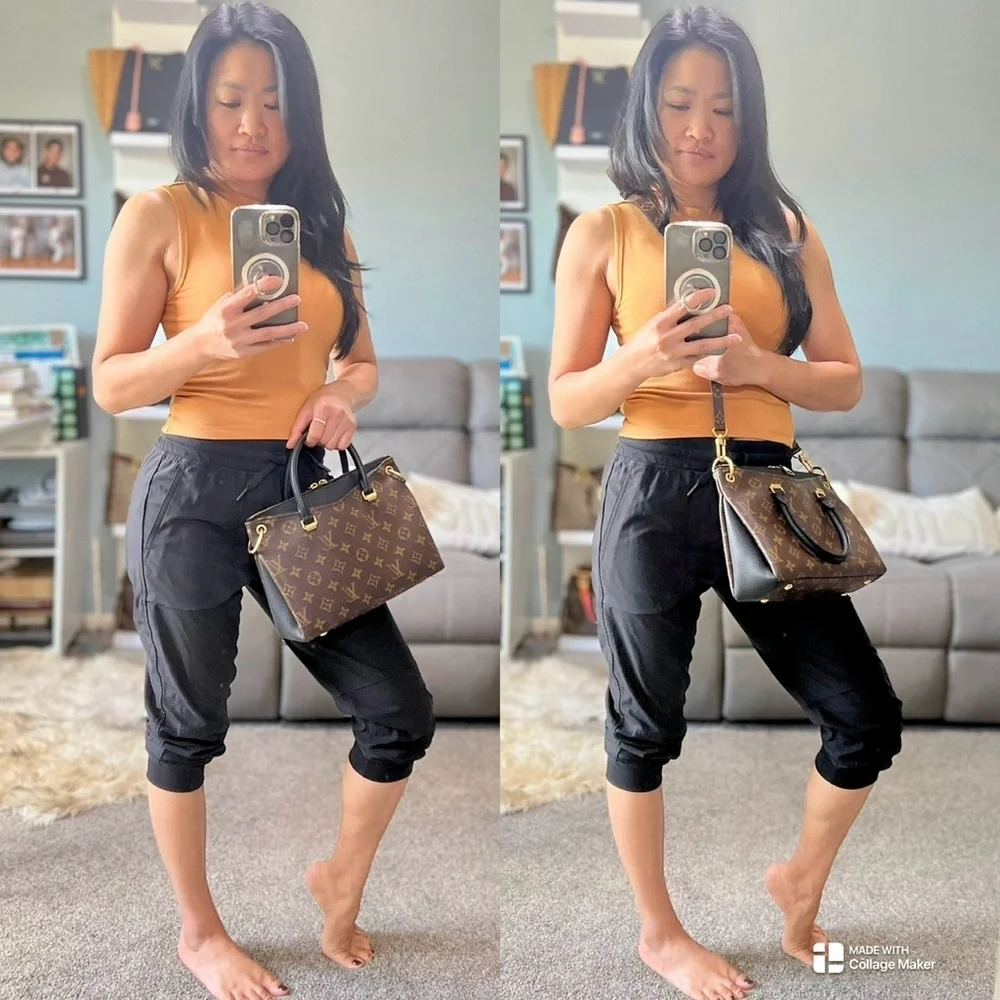 Authentic Louis Vuitton Pallas BB Full Noir Monogram